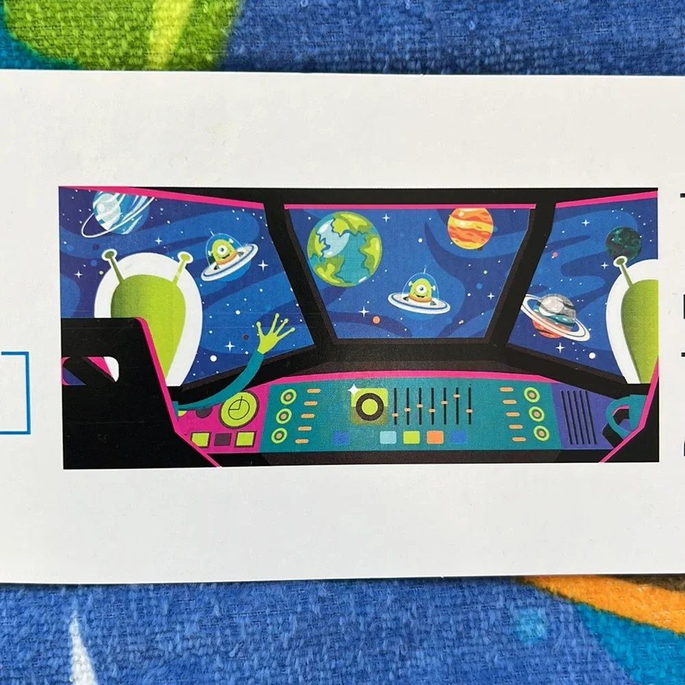 NWT Kid’s Aliens in Space Quick Dry Beach or Bath Towel
